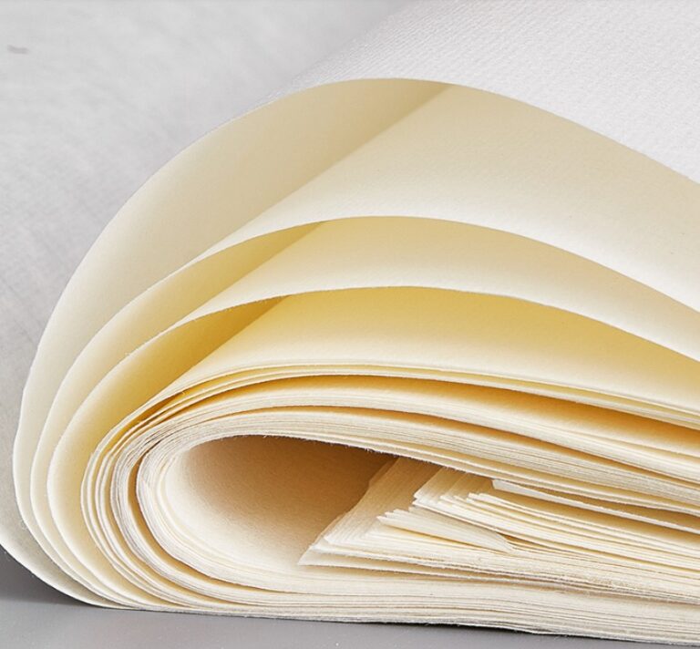 TOVINANNA Papier De Riz Xuan Semi-Mûr Traditionnel 50 Feuilles Couleur