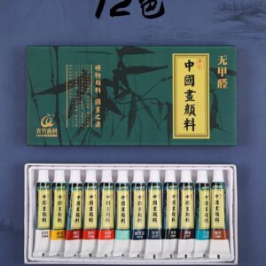 Douze pigment pour la peinture chinoise