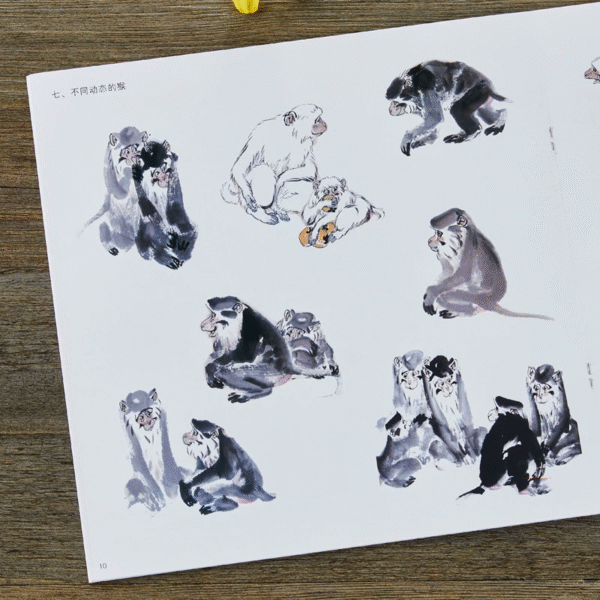 Apprendre à peindre le singe – Image 6