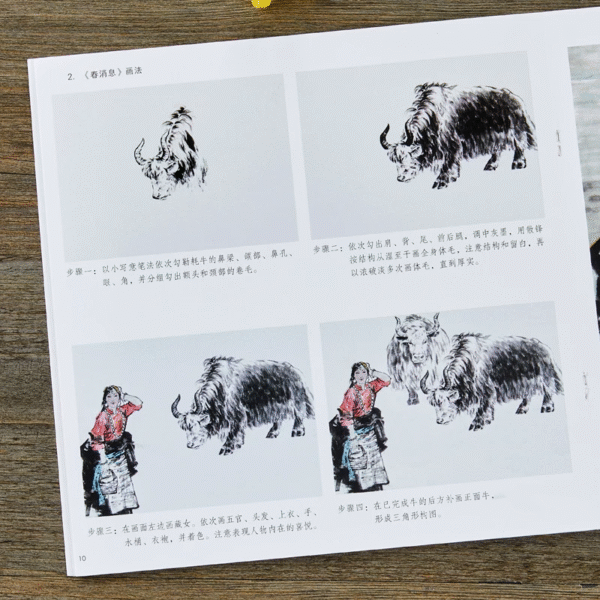 Apprendre à peindre le buffle d'Asie – Image 5