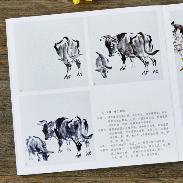 Apprendre à peindre le buffle d'Asie – Image 8