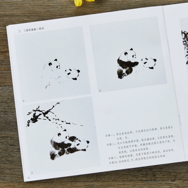 Apprendre à peindre le panda et l'ours – Image 8