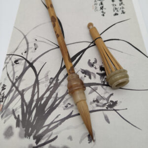 Pinceau Gongdeng style Song aux poils de loup