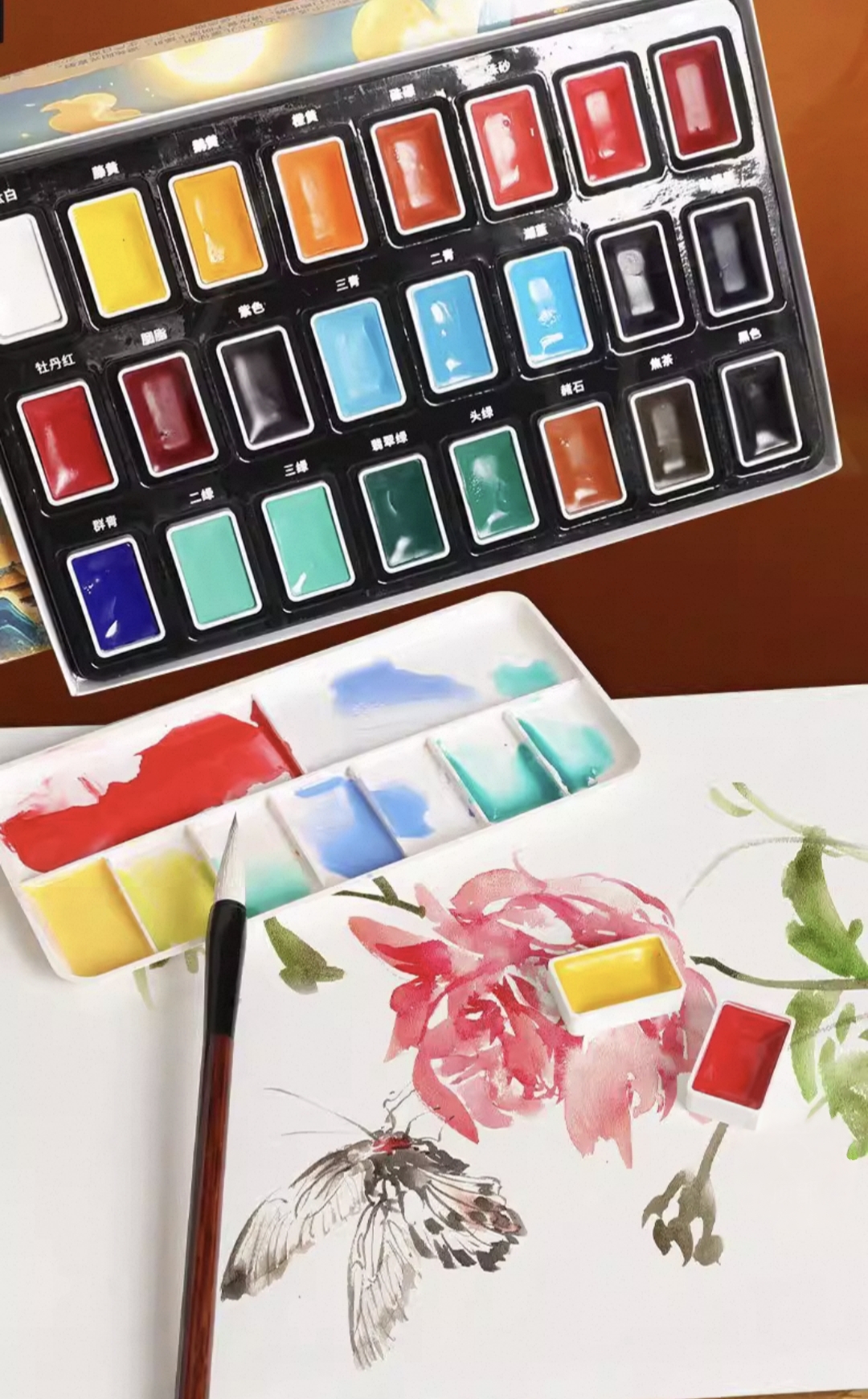 Pigments solides 24 couleurs Marie's – Image 2
