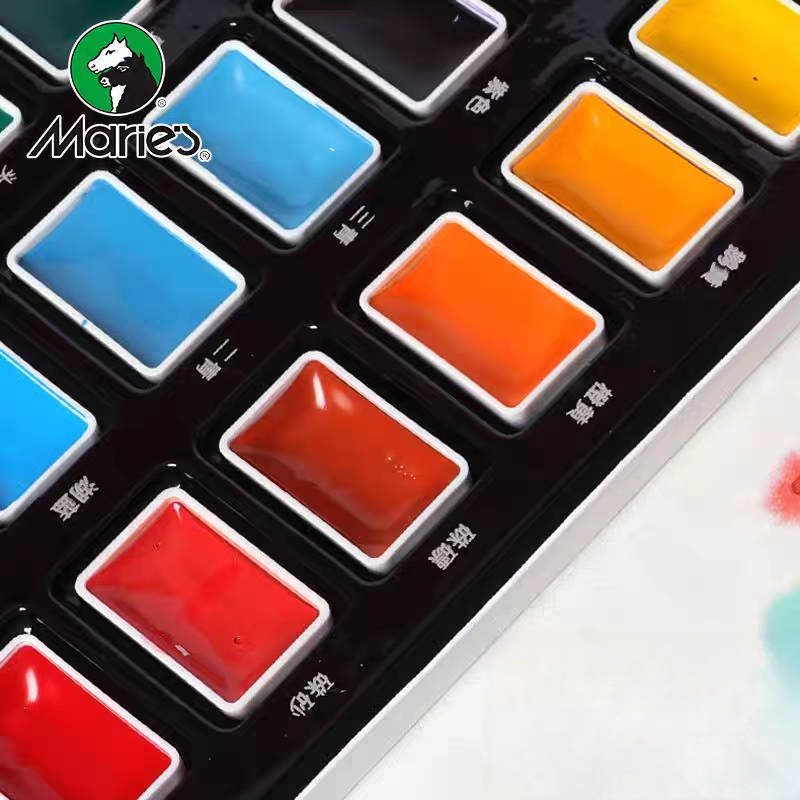 Pigments solides 24 couleurs Marie's – Image 4