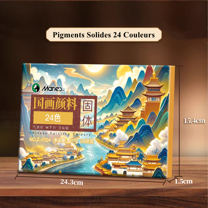 Pigments solides 24 couleurs Marie's – Image 7