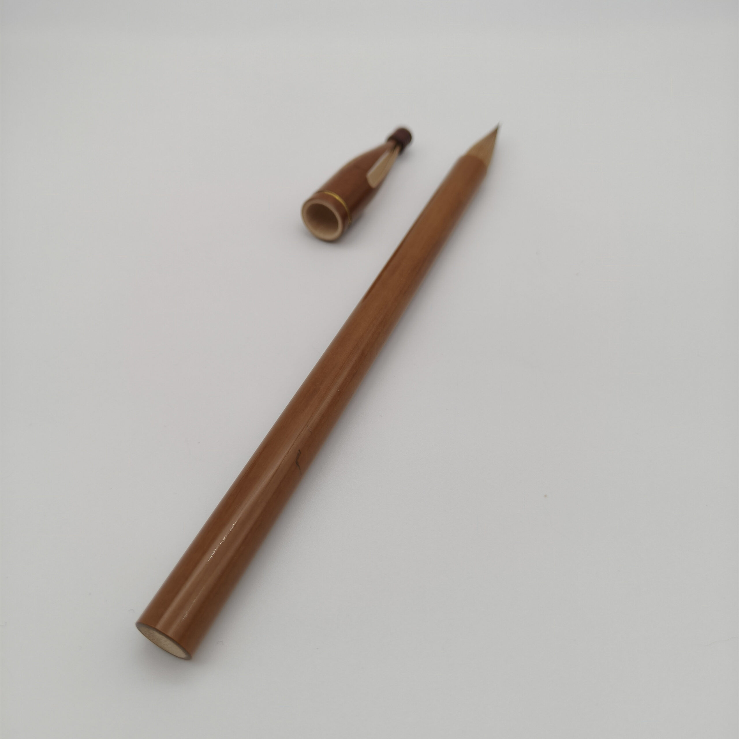 Pinceau aux poils de belette et de lièvre (pièce unique) 紫狼兼毫 – Image 4