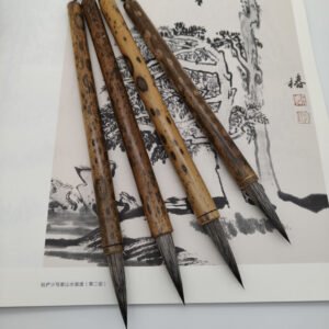 Pinceau chinois poils mixtes
